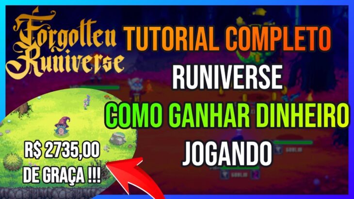 Runiverse – TUTORIAL COMPLETO, NOVO JOGO NFT que pode pagar muito !