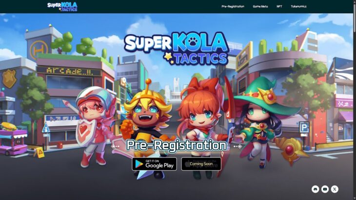 SUPERKOLA TACTICS | GAME NFT PLAY TO EARN TREO MÁY  KIẾM TOKEN MIỄN PHÍ