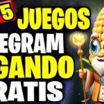 🚀 TOP 5  JUEGOS NFT PAGANDO GRATIS EN TELEGRAM 💥  AGOSTO 2024 💥 CÓMO GENERAR 🚀 TUTORIAL PASO A PASO