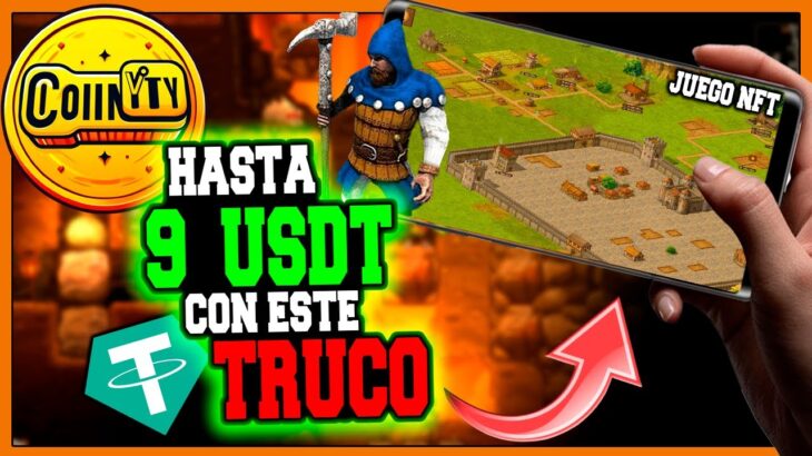 🚨TRUCO PARA GANAR $9 DOLARES en este nuevo JUEGO NFT click to earn ➡️ TUTORIAL COMPLETO