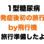 【１型糖尿病】発症後初の旅行by飛行機〜旅行準備をしたよ〜