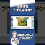 【最新研究】血糖値を下げるために役立つもの　#shorts #糖尿病 #血糖値