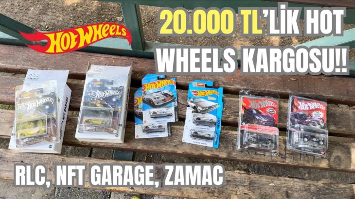 20.000 TL’LİK YURTDIŞI HOT WHEELS KARGOSU!! RLC’LER, NFT GARAGE’LAR, ZAMAC’LAR…