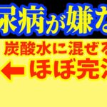 【血糖値200→98】食前に飲むだけ！炭酸水に混ぜて飲むと血糖値やHbA1ｃを劇的に下げ、ダイエット効果もある食べ物7選【腸活｜血糖値・血圧を下げる｜糖尿病｜脳梗塞｜お腹痩せ｜40代50代ダイエット】