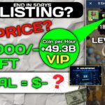 5 DAYS X EMPIRE | LISTING & PRICE | LEVEL UP | X EMPIRE NFT AND FINAL CRITERIA