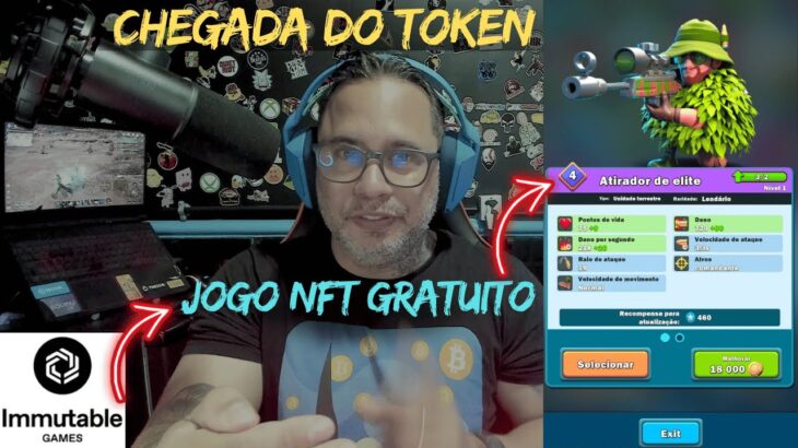 CORRE CONFIRA! VAI LANÇAR O TOKEN! EPIC WAR REBEL BOTS NFT – JOGO NA IMMUTABLE GRATUITO!