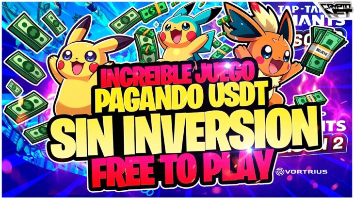 🔥 GANA USDT TODOS LOS DIAS JUGANDO GRATIS 🤑 INCREIBLE JUEGO NFT PAGANDO USDT sin INVERSION 🤑