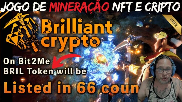 GRANDE NOVIDADE! JOGO DE MINERAÇÃO GRATUITO NFT TEM SEU TOKEN LISTADO NA BIT2ME (BRILL) CONFIRA