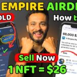 How to Sell X Empire NFT Vouchers on GetGems Step by Step | X Empire Airdrop Withdrawal