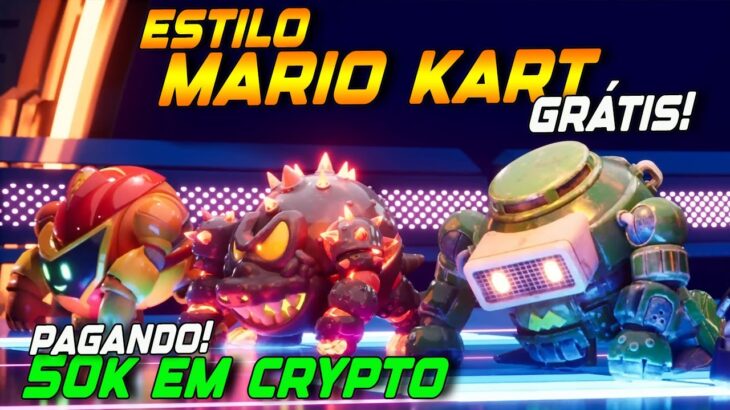 Jogo NFT de corrida estilo Mario Kart PAGANDO 50 000 Dól em Crypto – MixMob #jogonftgratis #jogonft