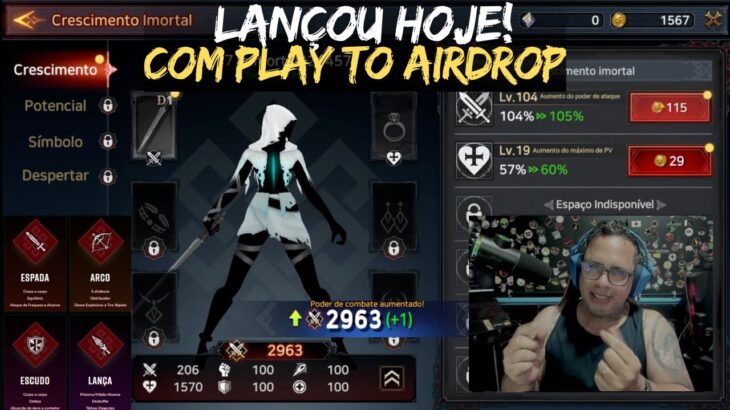 LANÇOU HOJE! IMMORTAL RISING 2 NA IMMUTABLE! NOVO AFK RPG NFT E PLAY TO EARN