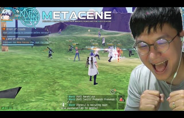 MMORPG BARU ! NFT OPEN WORLD ! METACENE ! BISA CHUAN NIH !