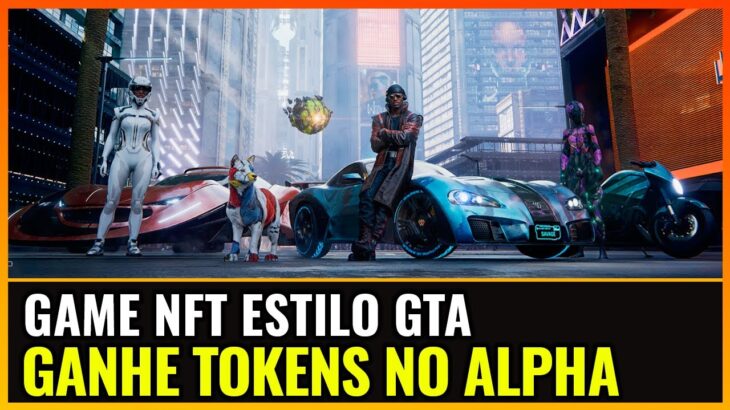 NOVO GAME NFT NO ESTILO DE GTA EM PRE ALPHA PAGANDO TOKENS GRÁTIS – WILDER WORLD