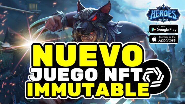 🔥NUEVO JUEGO NFT para GANAR GRATIS | SOMOS los PRIMEROS | HEROES DEFENSE