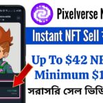 Pixelverse NFT Live Sell Process | Instant Sell NFT | How To Sell Pixelverse NFT | Up To 7.50 $TON