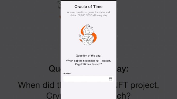 September 17 Time farm answer today| When did the major NFT project, CryptoKitties, launch? #shorts