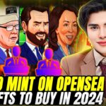 THE REAL NFT PRESIDENTS PART 2 OPEN SEA LIVE NOW! MINT NOW 28% DISCOUNT 🔥