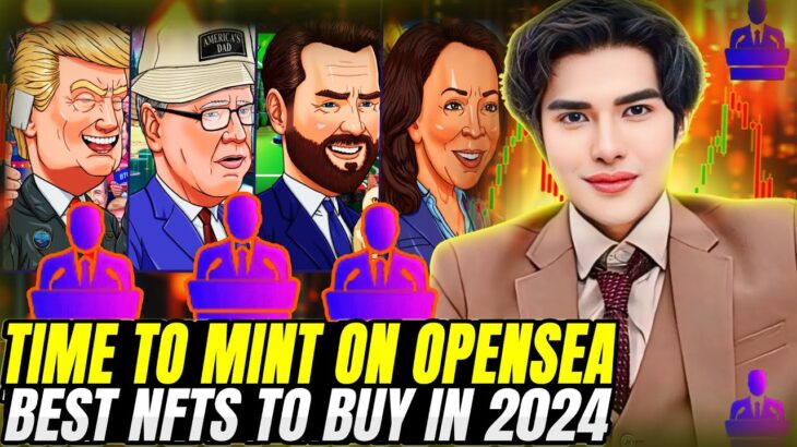 THE REAL NFT PRESIDENTS PART 2 OPEN SEA LIVE NOW! MINT NOW 28% DISCOUNT 🔥