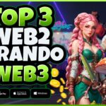 TOP 3 Jogos Virando Play to Earn | Descubra os Melhores Games NFT Grátis Vindo para a Web3