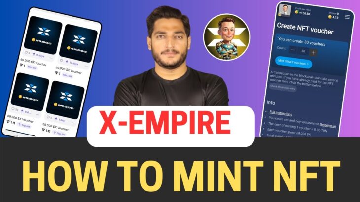 X-Empire || How To Claim X-Empire Vouchers NFTs || How To Sell X Empire NFT Vouchers