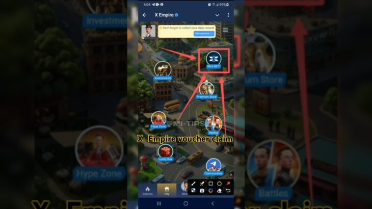 X Empire NFT Coin – x Empire voucher claim 🔥 #mitips