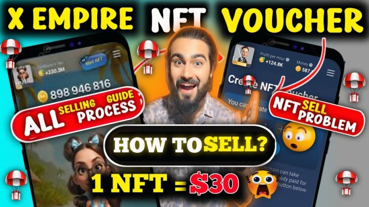 XEmpire airdrop Mint NFT | 69000 coins = 7ton ✅ | how to sell X Empire nft | xempire NFT Voucher