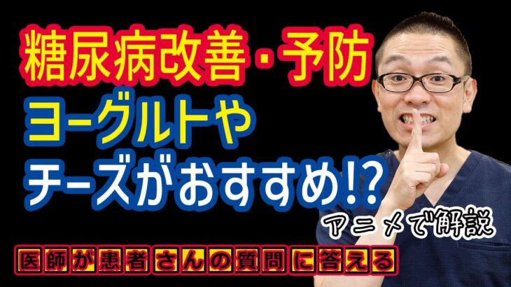 ヨーグルトやチーズなどの乳製品が糖尿病治療改善・予防に効果あり!?良い食べ物_医師が解説_相模原内科