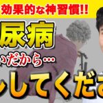 糖尿病の改善に薬よりも効果的な神習慣！●●の乱れが糖尿病を引き起こす…。