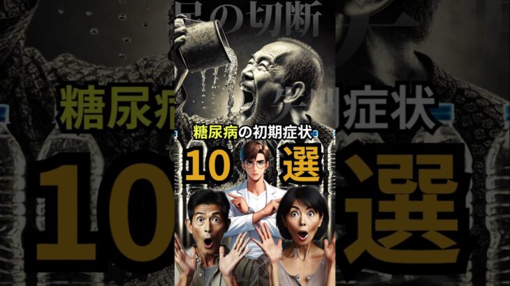 【糖尿病】の落とし穴_初期症状10選#shorts