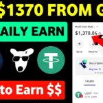 (1370$) NFT Games Free Play to Earn | Play to Earn Crypto Games | Best Earning Method Latest Video