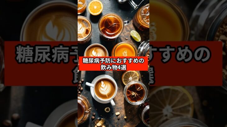 糖尿病予防におすすめの飲み物4選