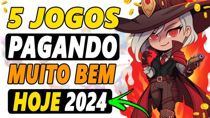 5 JOGOS NFT PAGANDO HOJE! Veja COMO GANHAR DINHEIRO em 2024 (PC e CELULAR)