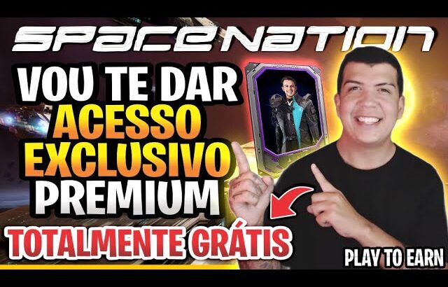 ACESSO PREMIUM ANTECIPADO AO MAIOR JOGO NFT DE 2024: SPACE NATION – TOTALMENTE GRÁTIS!