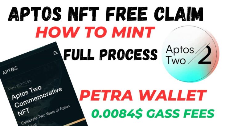 Aptos 2 Free NFT Mint | Aptos 2 Airdrop | Aptos Free Mint Commemorative NFT | ZubiTech