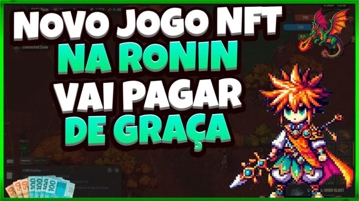 CAIMBRA: Novo Jogo NFT Pixelado na RONIN que vai PAGAR BEM! Garanta Seu Acesso Agora!