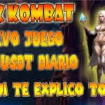 😎🤑COMO GANAR USDT DIARIO 💰NUEVO JUEGO | DARK KOMBAT NFT GAME 2024