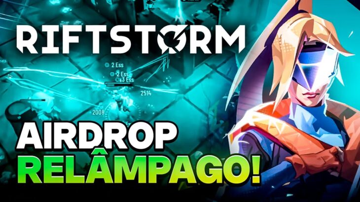 CORRE! JOGO NFT RIFTSTORM PAGANDO AIRDROP EM TOKENS CRYPTO