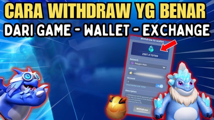 Cara Withdraw Sampai Jadi Rupiah Game NFT Dragon Master | Sesepuh NFT