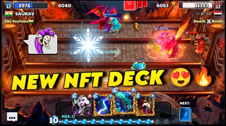 Castle Crush | Trying New NFT Card For Champion League | Castle Crush NFT Crypto Games 🎮