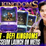 DEFI KINGDOMS – PVP COLOSSEUM LAUNCH ON METIS – NFT PROJECT