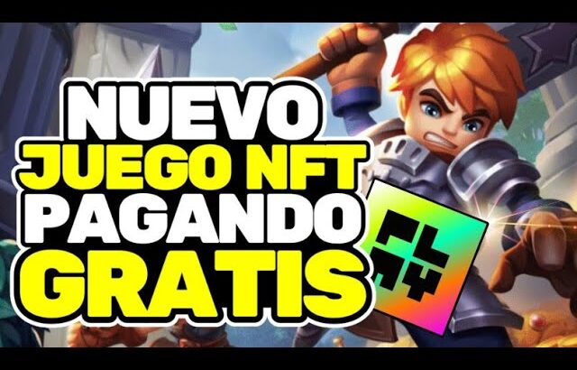 🔥GANA DINERO GRATIS JUGANDO A ÉSTE NUEVO JUEGO NFT