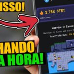 GANHANDO TODA HORA! NOVO JOGO P/ GANHAR DINHEIRO! GAME NFT MINERAÇÃO CRIPTOMOEDA GRATIS no TELEGRAM