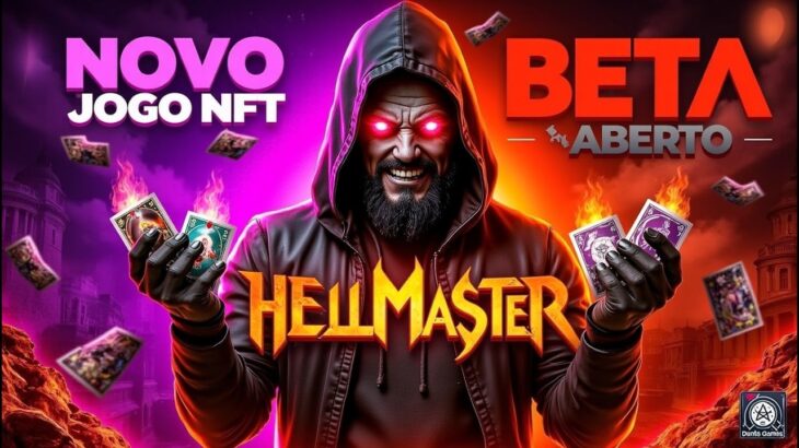 HELLMASTER – NOVO JOGO NFT CARD GAME  DE GRAÇA VAI PAGAR BEM!