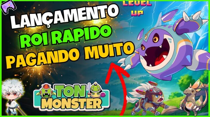 🔥 JOGO NFT GRÁTIS na REDE TON PAGANDO MUITO – TON MONSTER – JOGO FREE TO PLAY – PASSO A PASSO