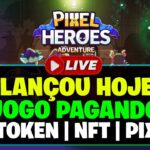 Jogo MMORPG Gratis NFT e Cripto Pixel Heroes Adventure Play To Earn