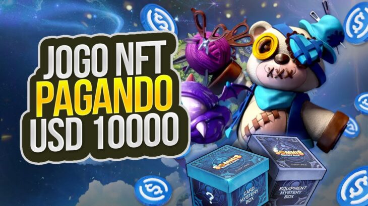 Jogo NFT GRATUITO no seu celular com PRÊMIO de $10.000 dólares