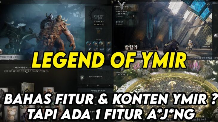 LEGEND OF YMIR NFT/P2E DUNGEON BAKAL SUSAH ? ? 1 KONTEN B*NG*AT KEMBALI ! !