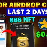 Major Airdrop Claim 888 NFT Big Update | Major Coin Price $0.0? And Major Listing in October