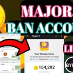 Major Listing Update।Major Account Block। Major Major Account Unlock।Major NFT Update ।Major Airdrop