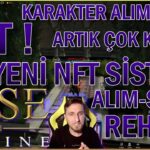 NFT Scroll ile Yeni Sistemle Karakter Alım Satım Çok Kolay Rise Online Tek SC ile- Sesli Bilgiler TR